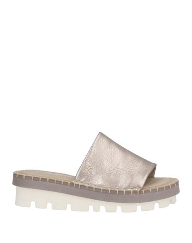 Shop Patrizia Bonfanti Woman Sandals Dove Grey Size 7 Soft Leather