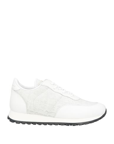 Giuseppe Zanotti Woman Sneakers Off White Size 11 Soft Leather