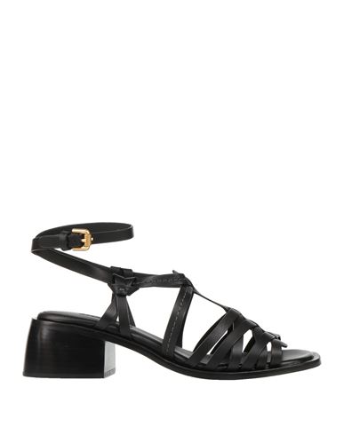 See By Chloé Woman Sandals Black Size 8 Calfskin