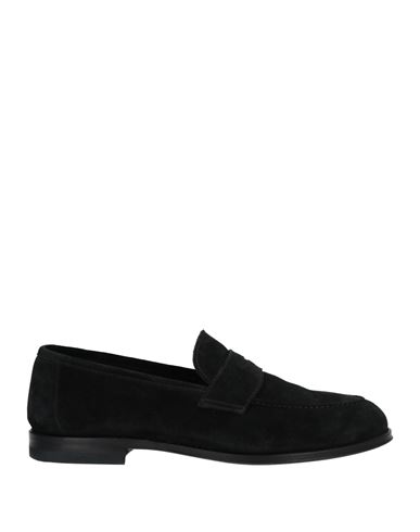 Franceschetti Man Loafers Black Size 13 Soft Leather