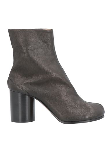 Maison Margiela Woman Ankle Boots Black Size 7.5 Soft Leather
