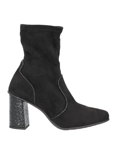 Nr Rapisardi Woman Ankle Boots Black Size 10 Textile Fibers