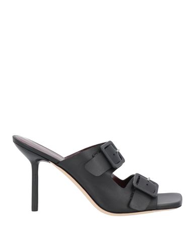 Staud Woman Sandals Black Size 10 Soft Leather
