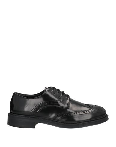 Brawn's Man Lace-up Shoes Black Size 7 Soft Leather