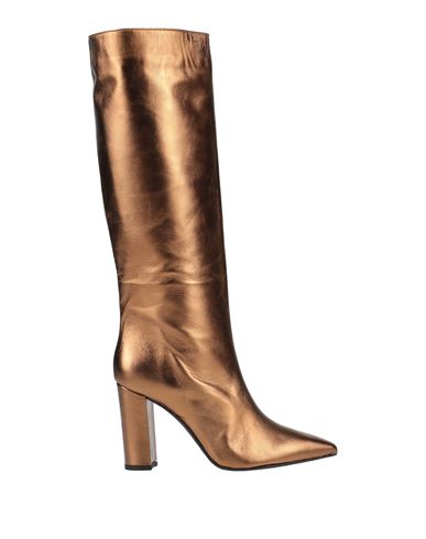 Ovye' By Cristina Lucchi Ovyé Woman Boot Bronze Size 8 Soft Leather In Yellow