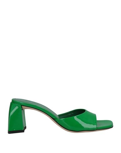 By Far Woman Sandals Green Size 6 Soft Leather