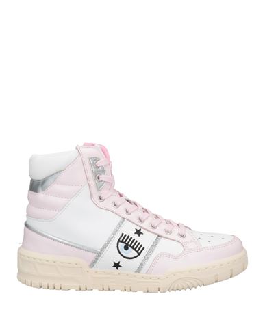 Chiara Ferragni Woman Sneakers Light Pink Size 11 Soft Leather