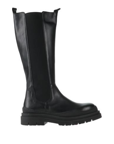 Ottod'ame Woman Boot Black Size 11 Soft Leather
