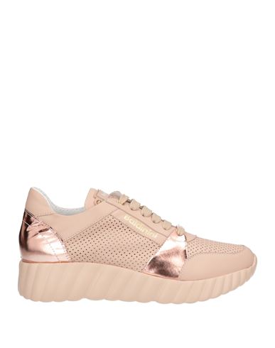 Baldinini Woman Sneakers Light Pink Size 7 Soft Leather