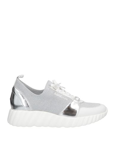 Baldinini Woman Sneakers White Size 5 Soft Leather, Textile Fibers
