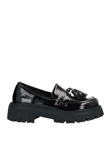 Gai Mattiolo Woman Loafers Black Size 11 Textile Fibers