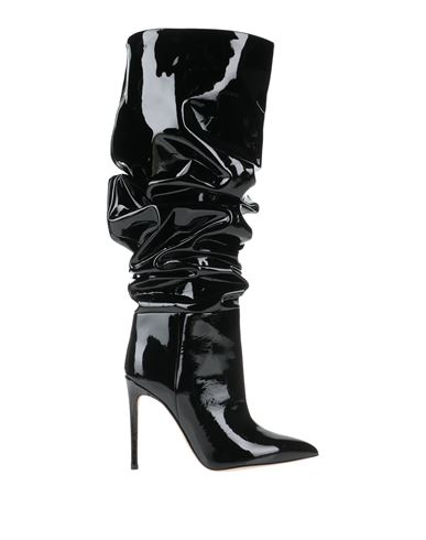 Paris Texas Woman Knee Boots Black Size 8 Soft Leather