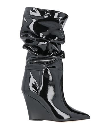 Paris Texas Woman Knee Boots Black Size 9.5 Soft Leather