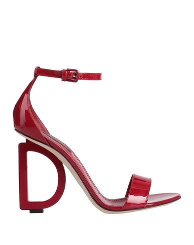 Dolce & Gabbana Woman Sandals Red Size 7 Soft Leather