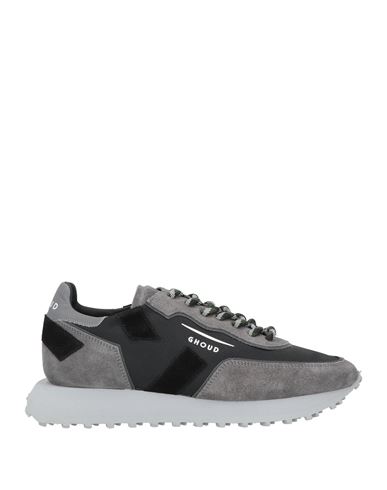 Ghoud Venice Ghōud Venice Man Sneakers Grey Size 10 Soft Leather, Textile Fibers