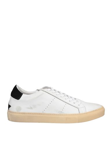 Macchia J Man Sneakers White Size 9 Soft Leather