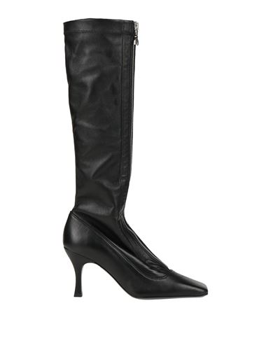 Patrizia Pepe Woman Knee Boots Black Size 7 Soft Leather