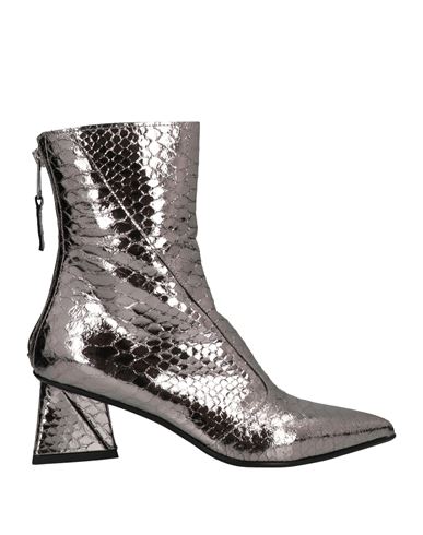 Strategia Woman Ankle Boots Silver Size 10 Soft Leather
