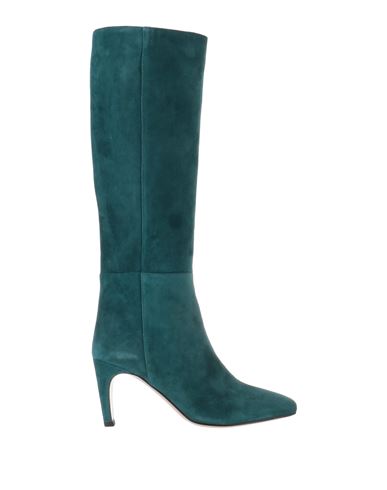 Ninni Woman Knee Boots Emerald Green Size 6 Soft Leather