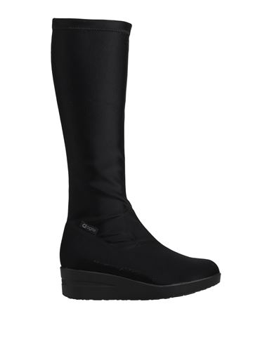 AGILE BY RUCOLINE AGILE BY RUCOLINE WOMAN KNEE BOOTS BLACK SIZE 7 TEXTILE FIBERS