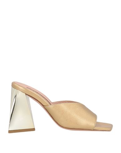 G.p. Per Noy Bologna G. P. Per Noy Bologna Woman Sandals Gold Size 7 Soft Leather