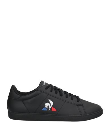 Le Coq Sportif Man Sneakers Black Size 11.5 Soft Leather, Textile Fibers