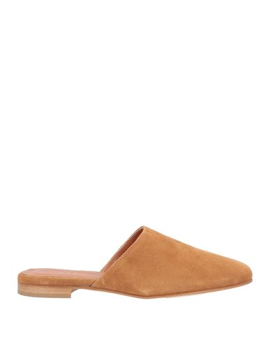 Kirò Woman Mules & Clogs Camel Size 7 Soft Leather In Beige