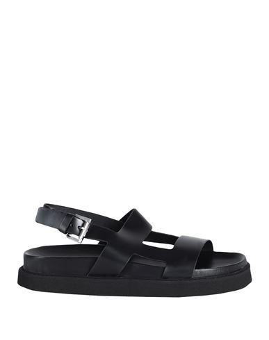 Jonak Woman Sandals Black Size 10 Soft Leather