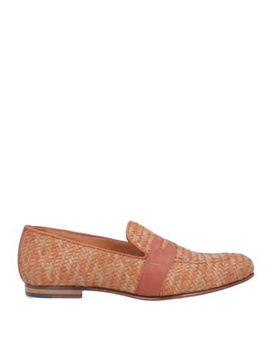 Unconventional Royal Man Loafers Camel Size 9 Soft Leather In Brown