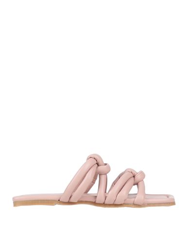 Pregunta Woman Sandals Pink Size 10 Textile Fibers