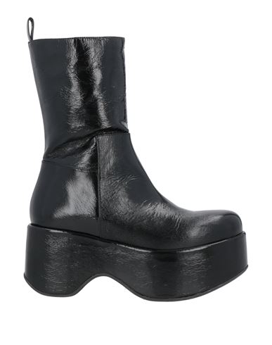 Paloma Barceló Woman Ankle Boots Black Size 10 Soft Leather