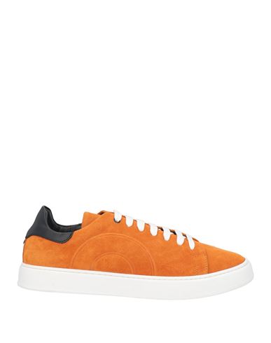 Liu •jo Man Man Sneakers Orange Size 12 Soft Leather