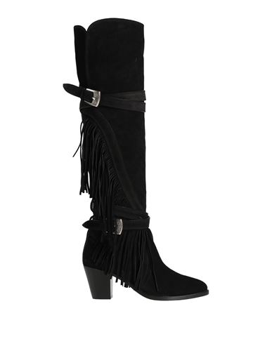 Etro Woman Knee Boots Black Size 10 Soft Leather
