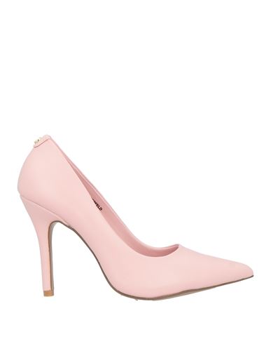 Karl Lagerfeld Woman Pumps Pink Size 9 Soft Leather