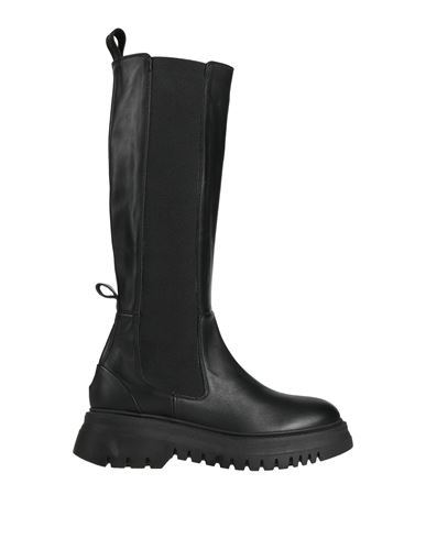 Janet & Janet Woman Boot Black Size 7 Soft Leather