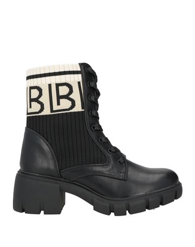 Laura Biagiotti Woman Ankle Boots Black Size 11 Textile Fibers