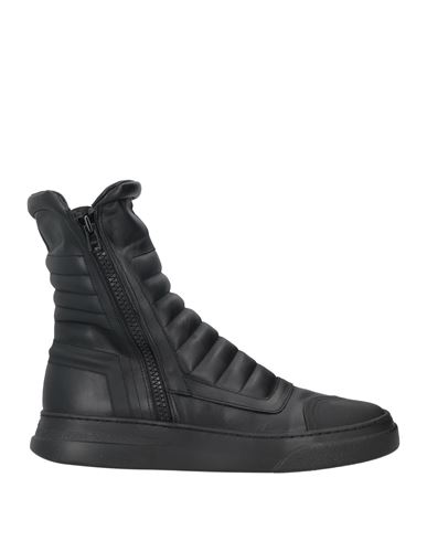 Bruno Bordese Man Sneakers Black Size 13 Soft Leather