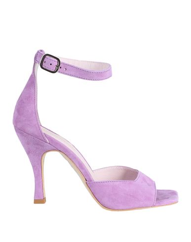 Bruno Premi Woman Sandals Light Purple Size 11 Goat Skin