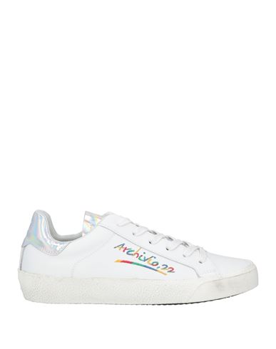 Archivio,22 Woman Sneakers White Size 8 Soft Leather