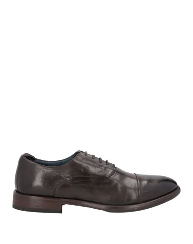 Shop Calpierre Man Lace-up Shoes Dark Brown Size 7 Soft Leather