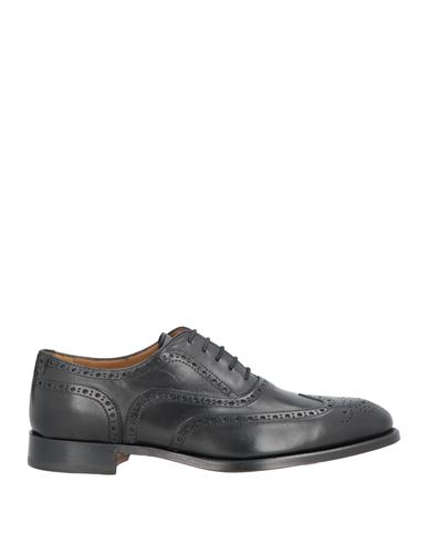 Calpierre Man Lace-up Shoes Black Size 11 Soft Leather