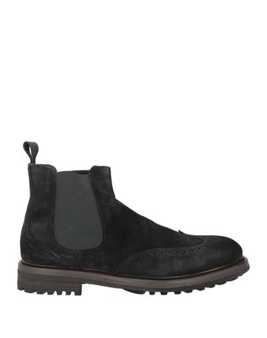 Jerold Wilton Man Ankle Boots Black Size 8 Leather In Black