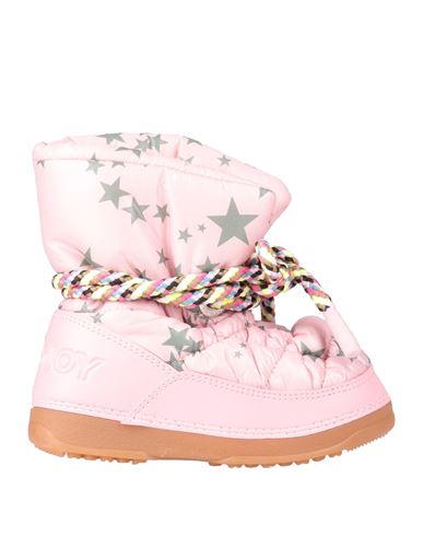 Khrisjoy Babies'  Toddler Girl Ankle Boots Pink Size 10c Polyester, Polyurethane