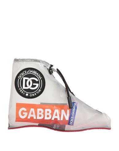 Dolce & Gabbana Woman Sneakers Transparent Size 8.5 Polyurethane, Calfskin