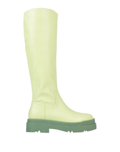 Liu •jo Woman Boot Light Green Size 9 Soft Leather