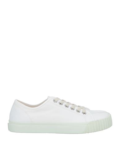 Maison Margiela Woman Sneakers White Size 8 Textile Fibers