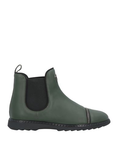 Giuseppe Zanotti Man Ankle Boots Dark Green Size 14 Soft Leather
