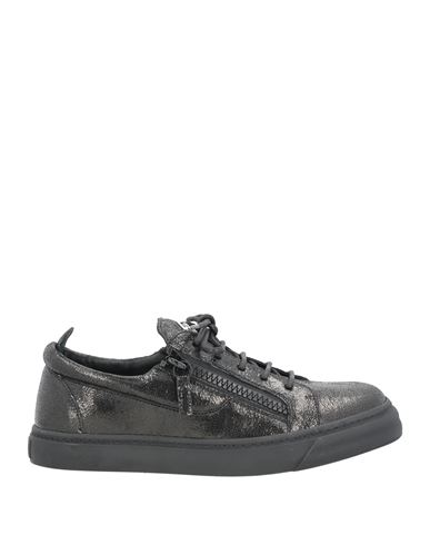 Giuseppe Zanotti Man Sneakers Black Size 9.5 Soft Leather