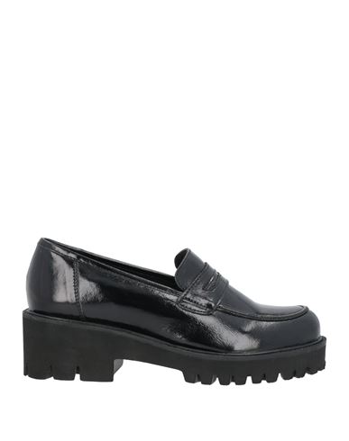 Shop Cafènoir Woman Loafers Black Size 8 Soft Leather