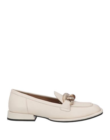 Emanuélle Vee Woman Loafers Off White Size 7 Soft Leather
